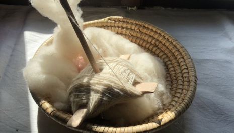 Spinnen mit der Handspindel