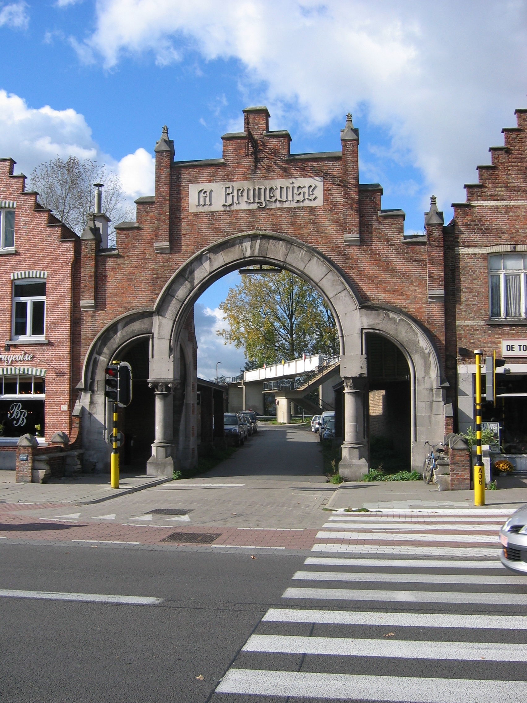 De toegangspoort van La Brugeoise & Nivelles | European Heritage Days