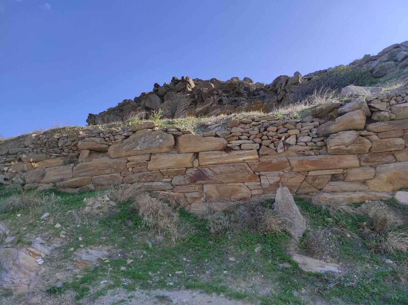 The ancient wall