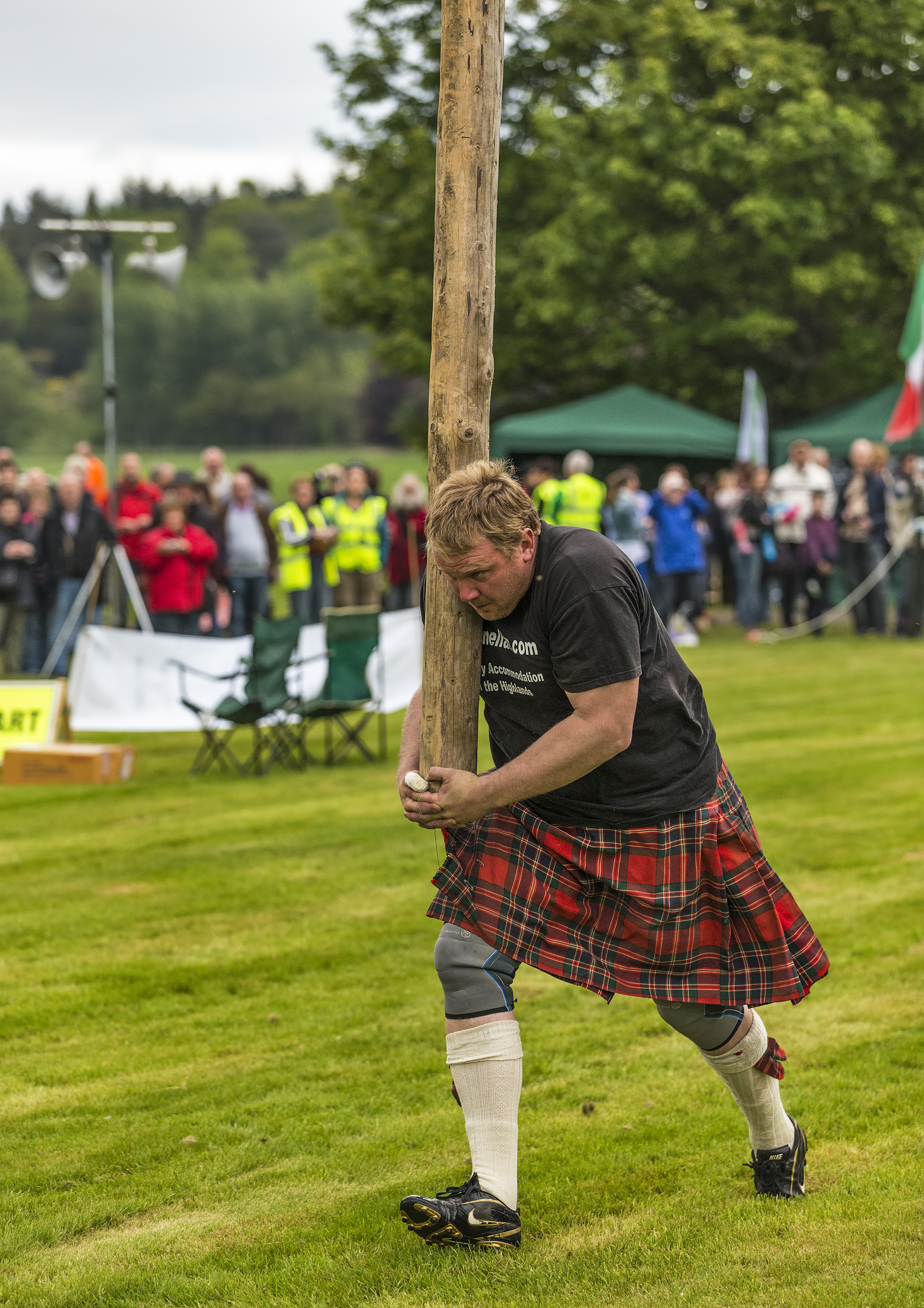 Highlander games in Scotland UK