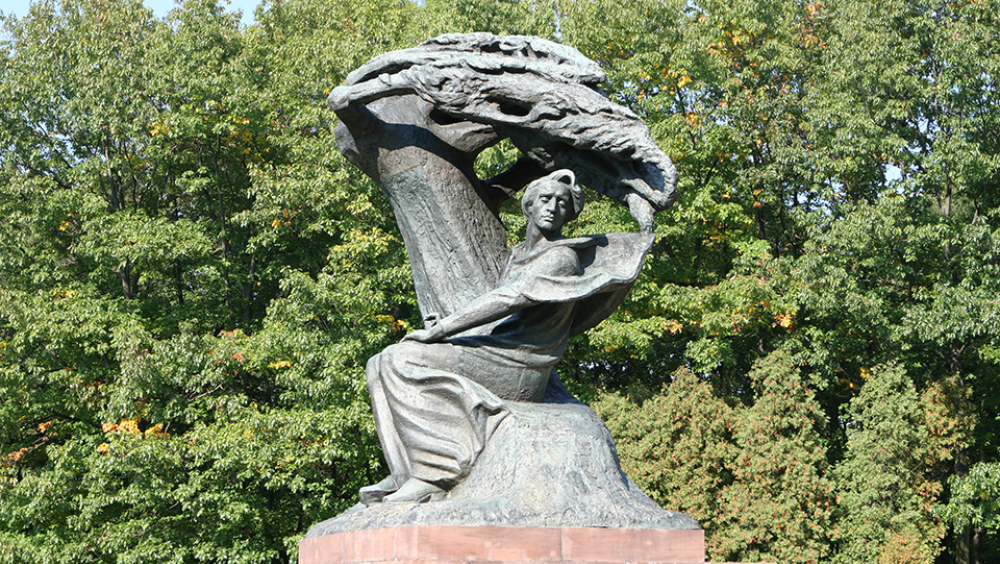 Fryderyk Chopin in the Royal Łazienki Park