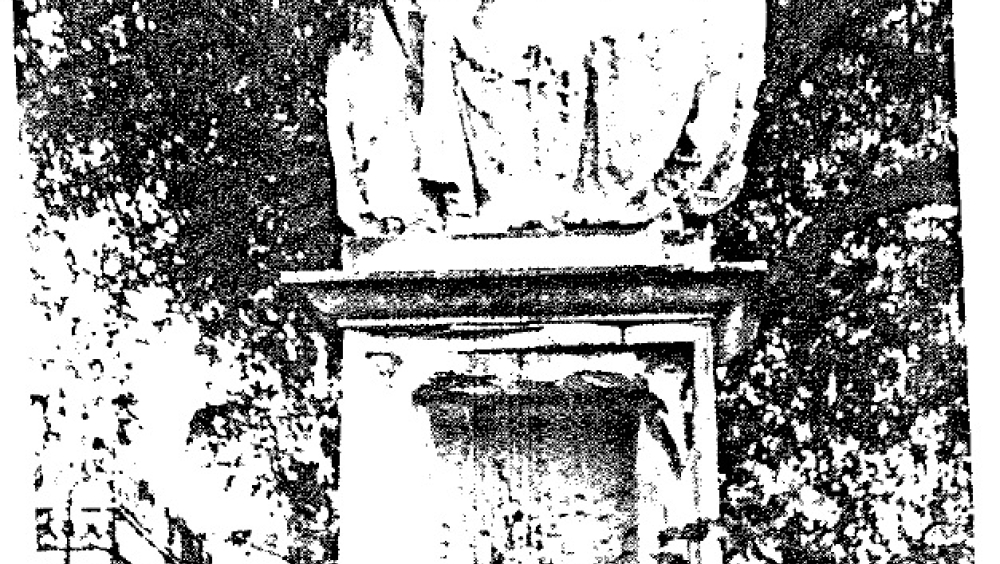 A picture taken in 1930, during the survey carried out by Capt. Charles Zammit