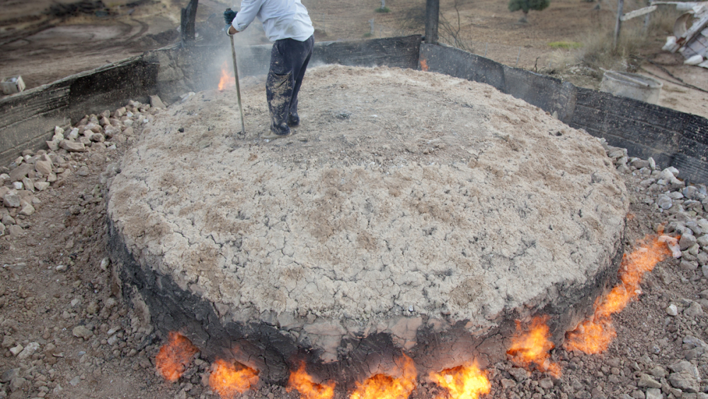 BAKING LIMESTONE IN MORON II