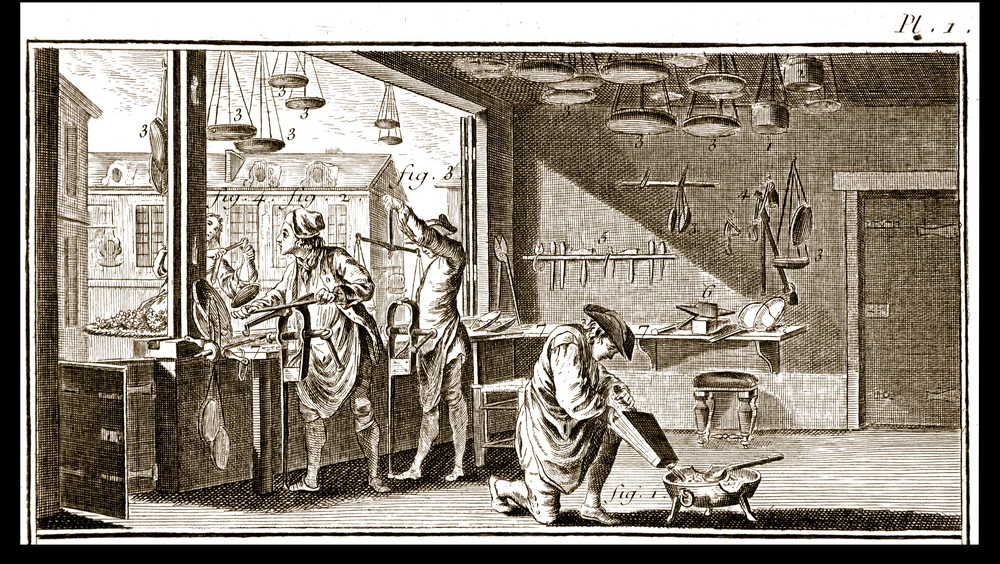 07 The scalemaker workshop (Balancier) from Encyclopédie by Diderot and D_Alembert, Paris, 1763, Archive Museo della Bilancia - Gilibertifotografia