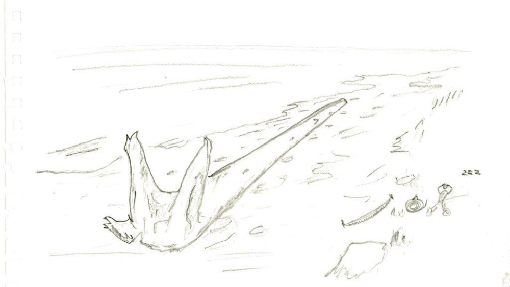 A pulling the wood up from the sea shore was a hard task, but useful trick like rolling a rope around and "screw" it were helpful. 