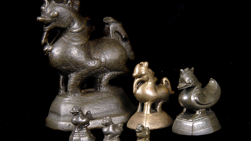 15 invv. 1147-1149D, Burmese weights with animal shape, XIX cent, gift of Zavattoni Guido - Gilibertifotografia