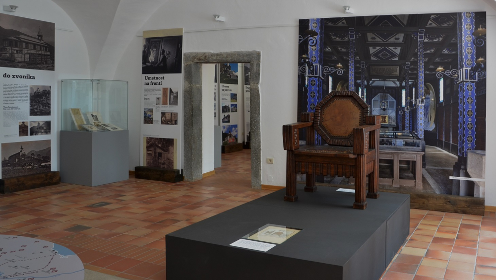 Tolmin, Tolmin Museum - the exhibition "Memorial Church of the Holy Spirit - Hundred Years of "the Basilica of Peace".
