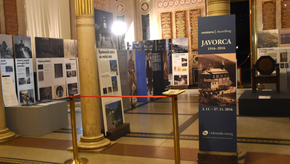 Vienna, Museum of Military History, the Tolmin Museum traveling exhibition.