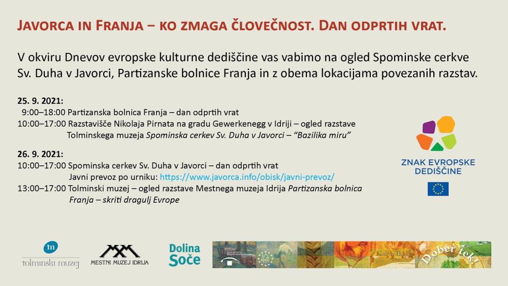 European Heritage Days 2021 - invitation.