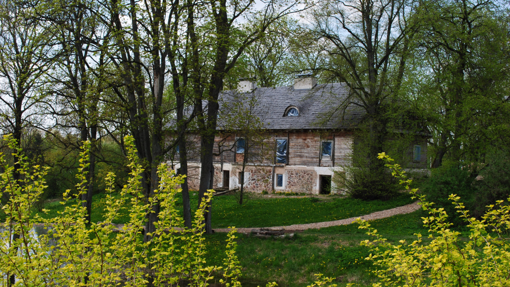 Sližiai manor, spring, 2021