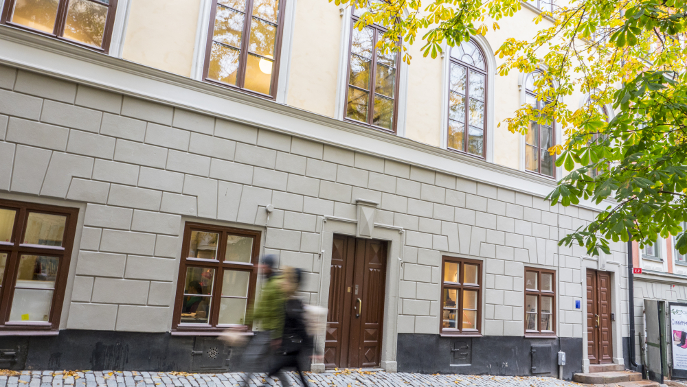 the Jewish museum located in the former synagogue on Själagårdsgatan