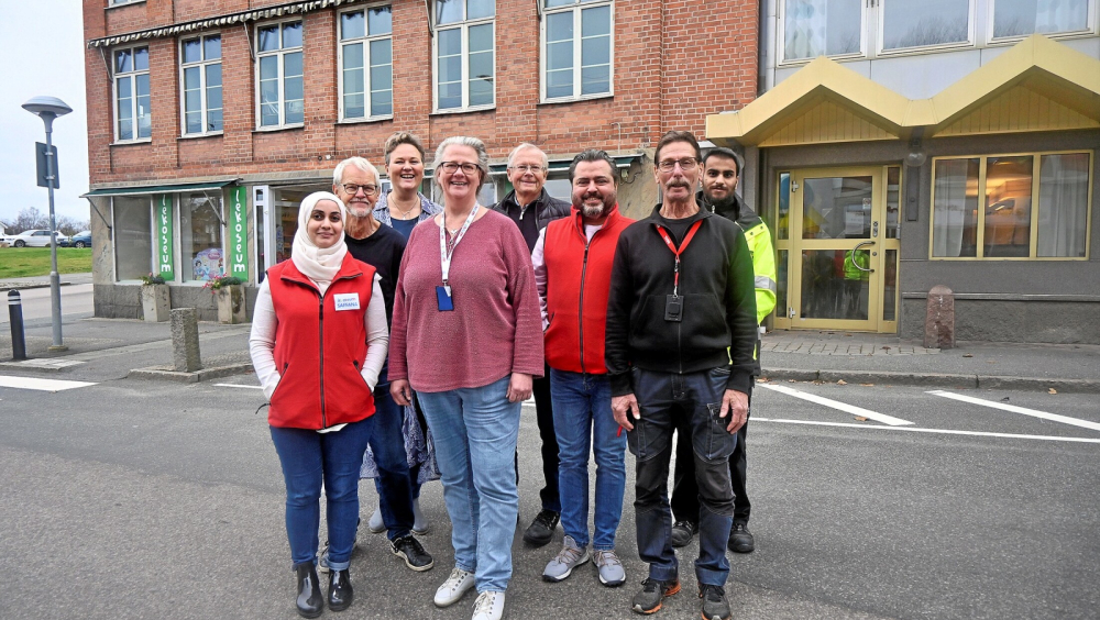 Part of the team working on the BRIO Archive Project: Saffani Krayem, Sven-Erik Nilsson, Ann Häljesgård, Kerstin Ingelmark, Kenneth Karlsson, Rami Iskif, Lars Holm och Mahmoud Elali.