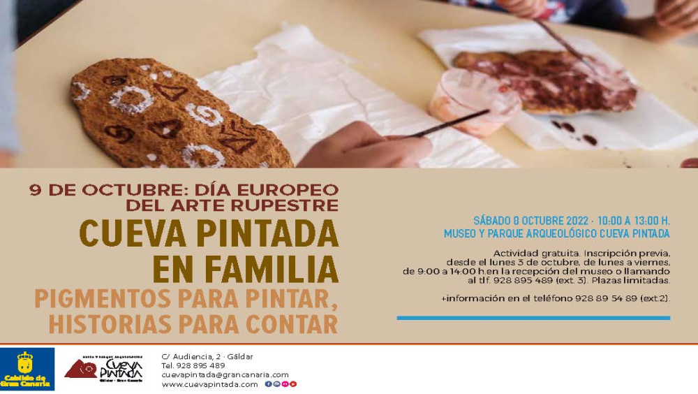 Cueva Pintada en Familia.