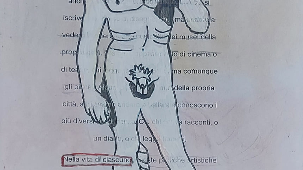 IL DAVID. L'arte nella vita di ciascuno è senz'altro nelle forme più diverse della vita.