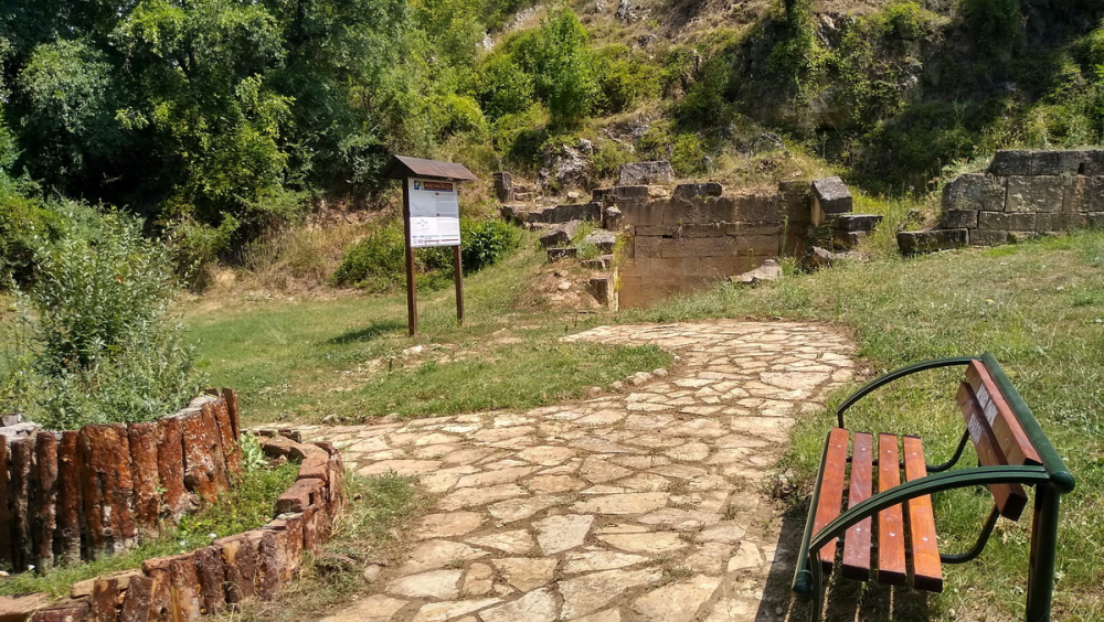 A part of the Arheo Park Brazda