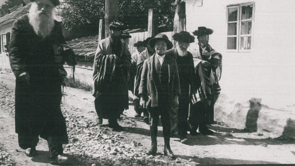 Hasidic Jews from Maramureș (source: privat collection)