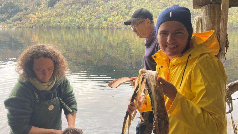 Basketry research craft tour, 2021 Serfenta in the west coast of Norway