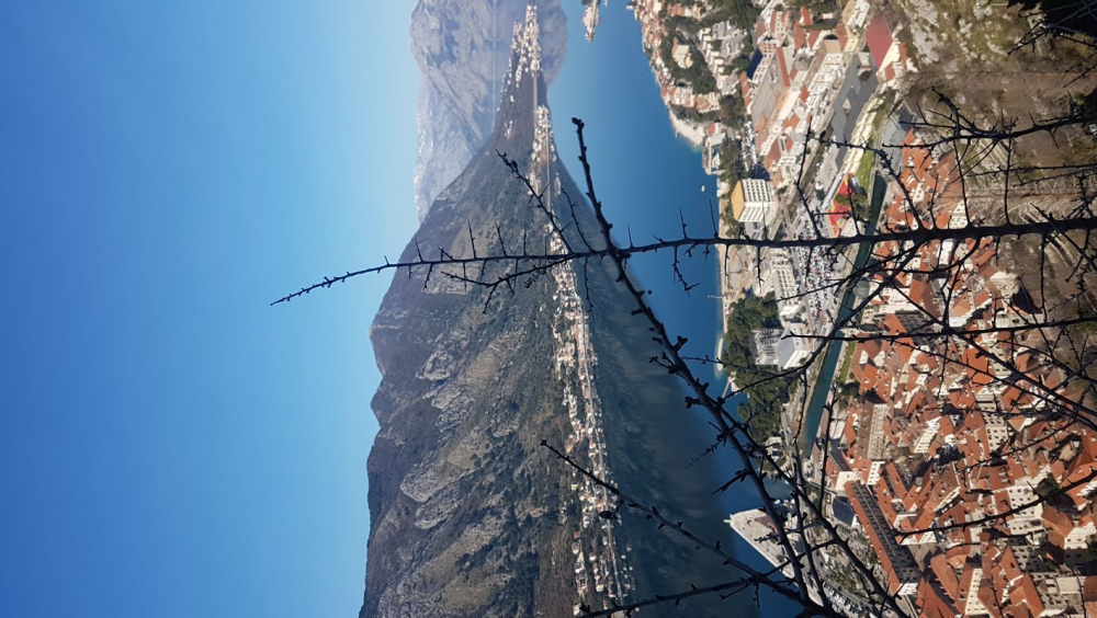 The view from the top of the fortress