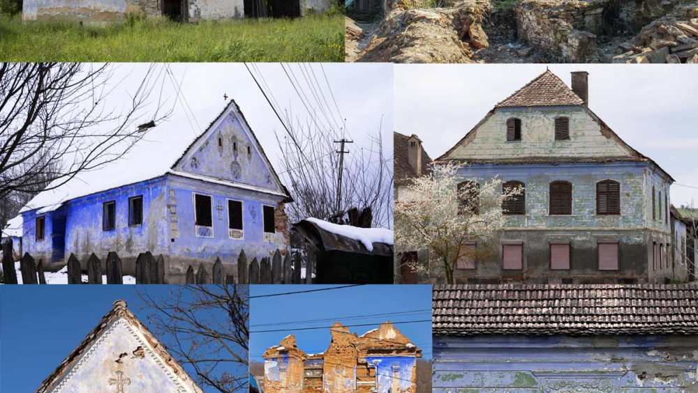 Blue houses of Romania that will be find on the Blue Houses Map