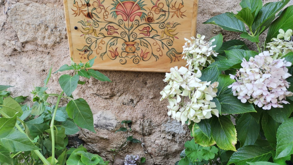 Example of Embroidered Counters of San Esteban de la Sierra
