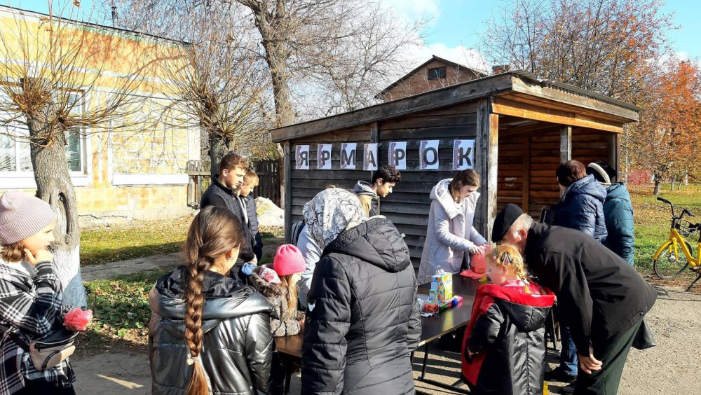 One of the children's charity fairs.