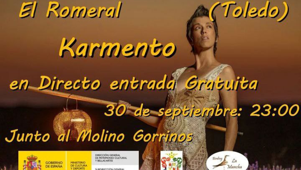 CONCIENTO "KARMENTO" Molino de viento "GORRINOS" - JORNADAS DEL ESPARTO, EL ROMERAL (TOLEDO)