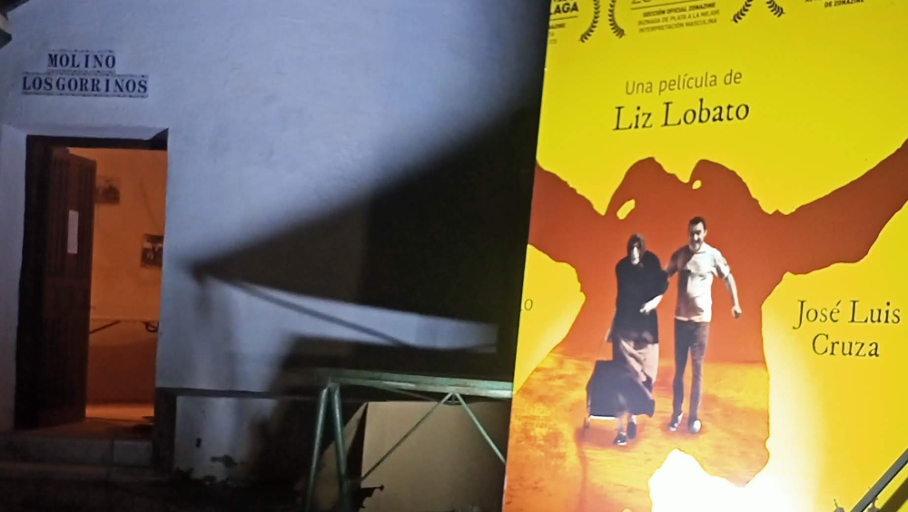 Proyección de la película "TIERRA DE NUESTRAS MADRES" en MOLINO DE VIENTO "CRÍTICA"  - JORNADAS DEL ESPARTO, EL ROMERAL (TOLEDO)