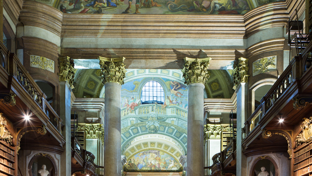 1010 Wien - Österreichische Nationalbibliothek: Prunksaal
