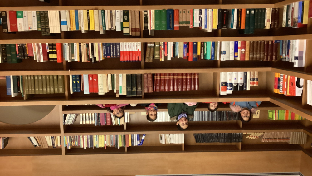 En la biblioteca