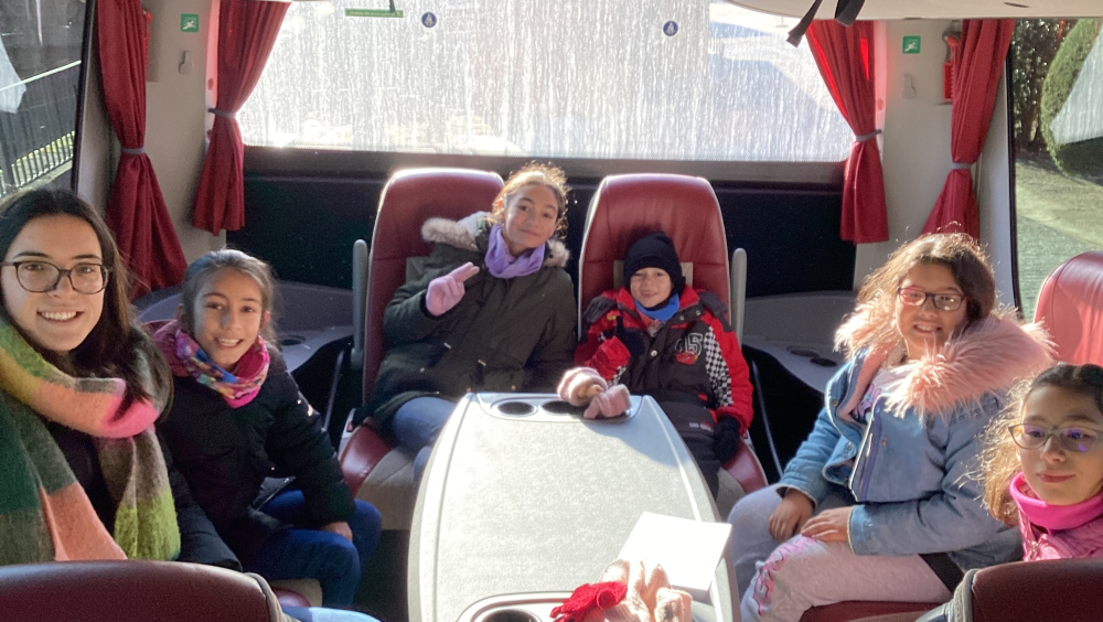 Nuestro primer viaje en autobús