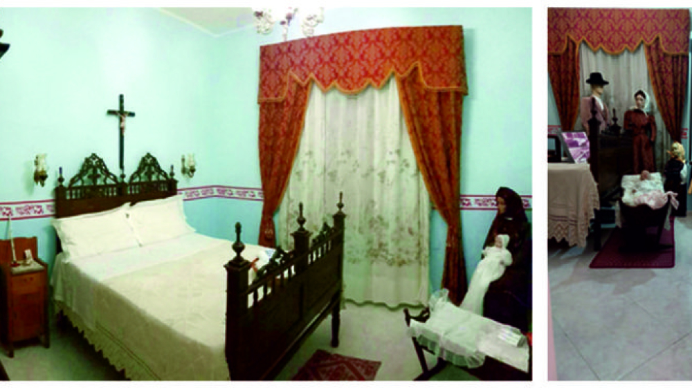 Casa Ligas - Uda museum: double bedroom