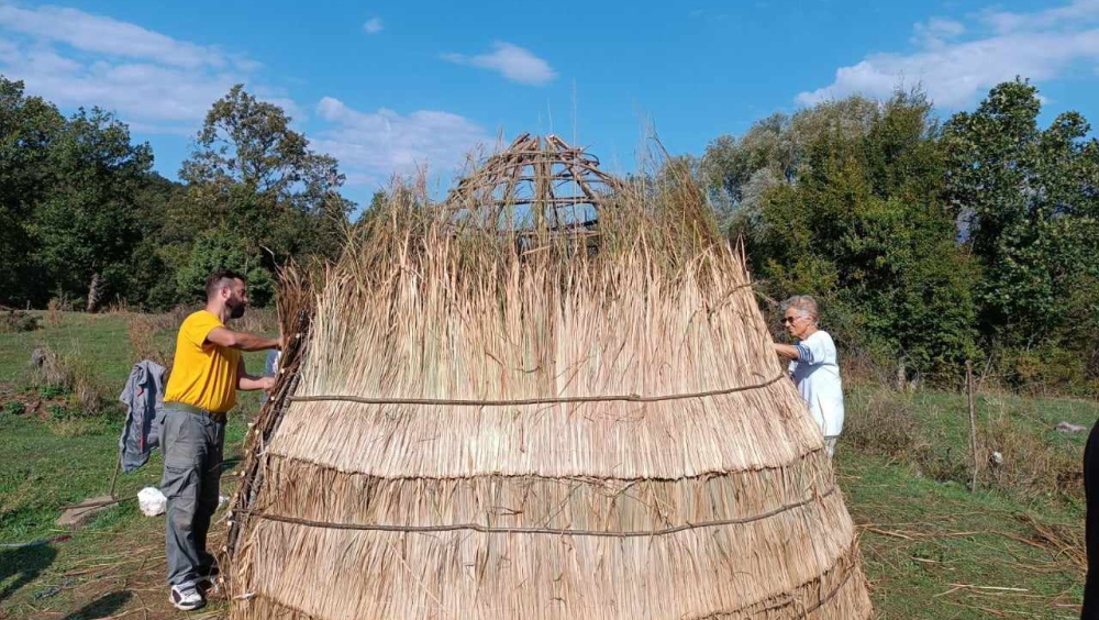 Hut Construction Process