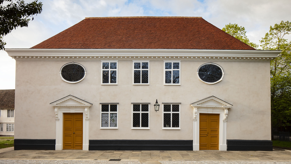 Front aspect of the Ipswich Unitarian Meeting House