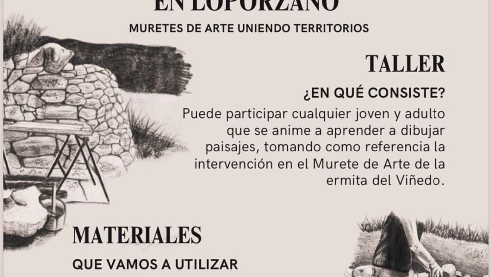 Información 1 de 2 Taller de dibujo con María Seral