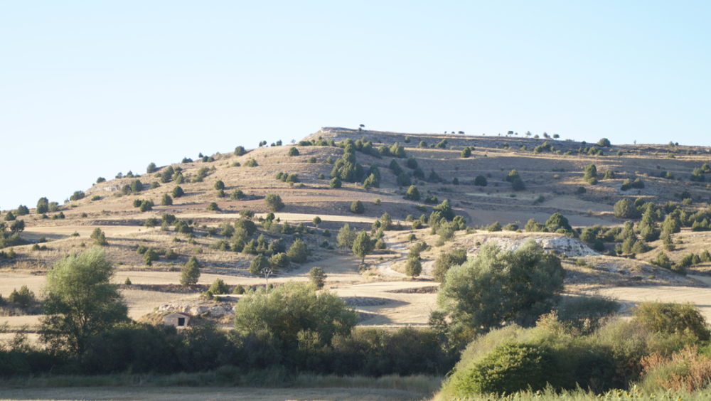 Ladera sur de la montaña arévaca