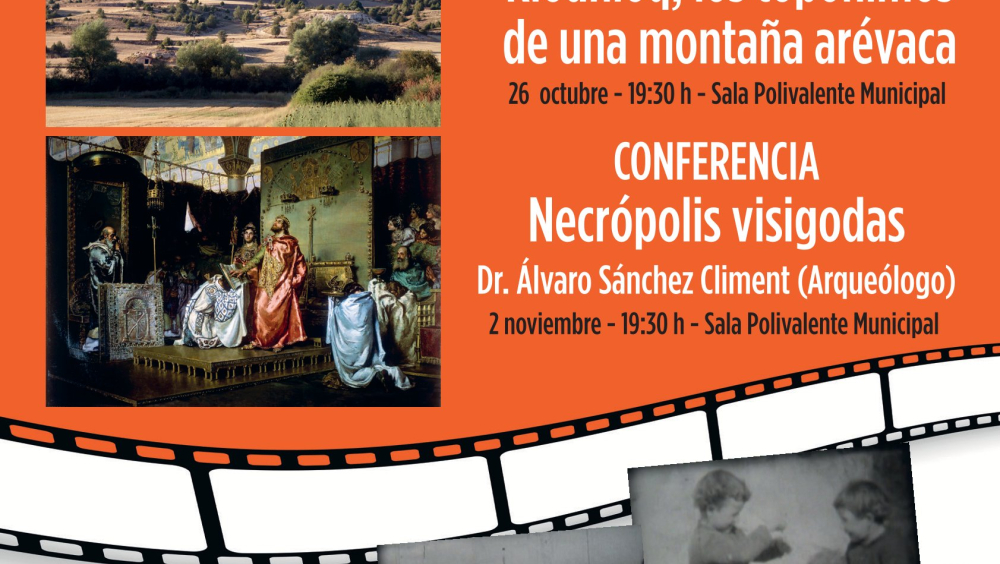 Cartel de los eventos culturales de Hinojar del Rey