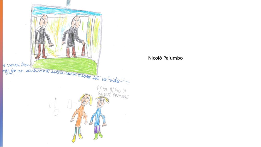 Drawing by Nicolò Palumbo