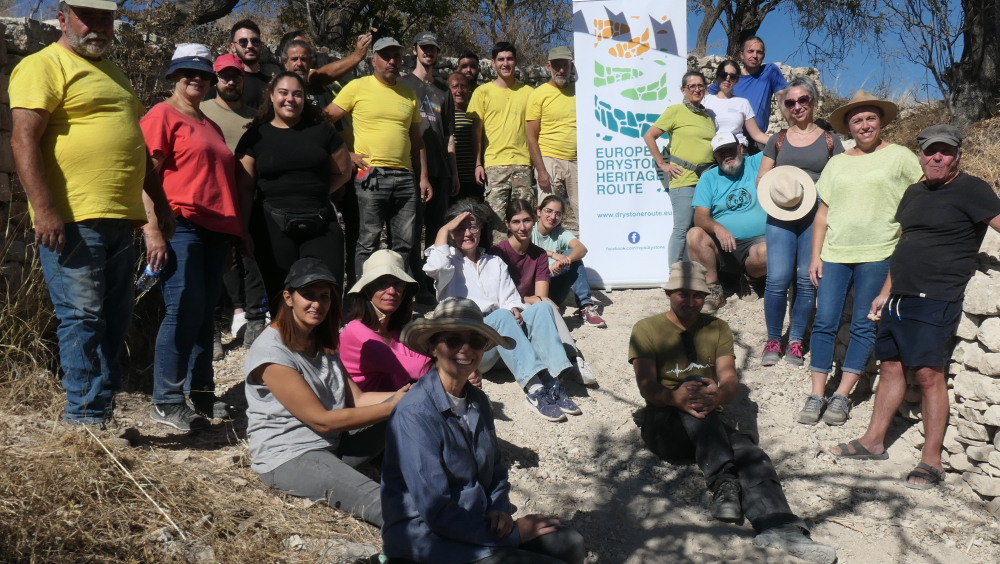 European Heritage trails workshop to repair and restore the Kamilostrata trail, October 2024