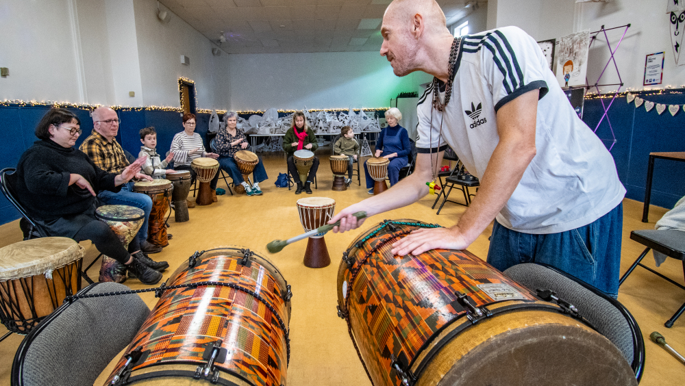 Drumming workshop!