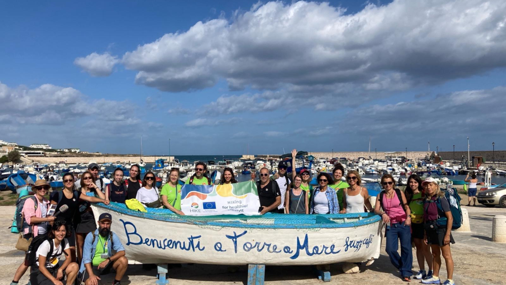 Hike in Poligniano a Mare