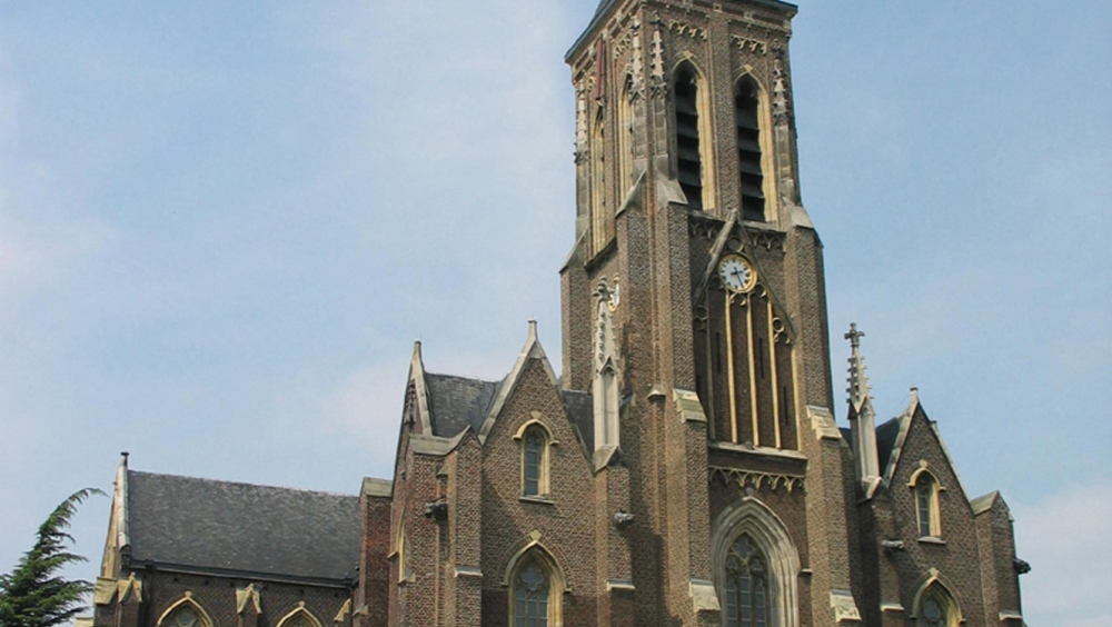 Sint-Ursulakerk "en route"