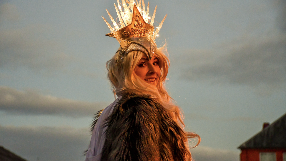 The Snow Queen pre-parade