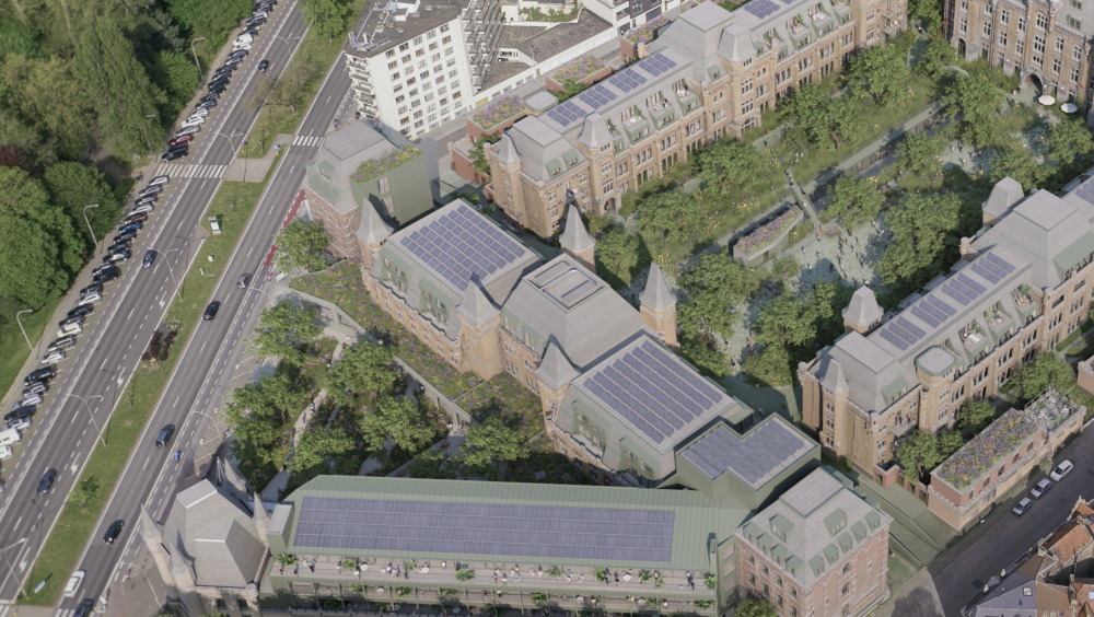 De Leopoldskazerne, het nieuwe provinciehuis: rondleiding met gids