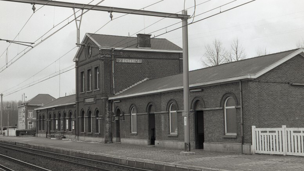 Ontdek de geschiedenis van het station van Zichem