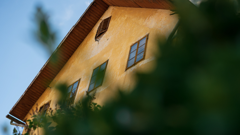 A detail of Giser House (photo: Nejc_Menard)