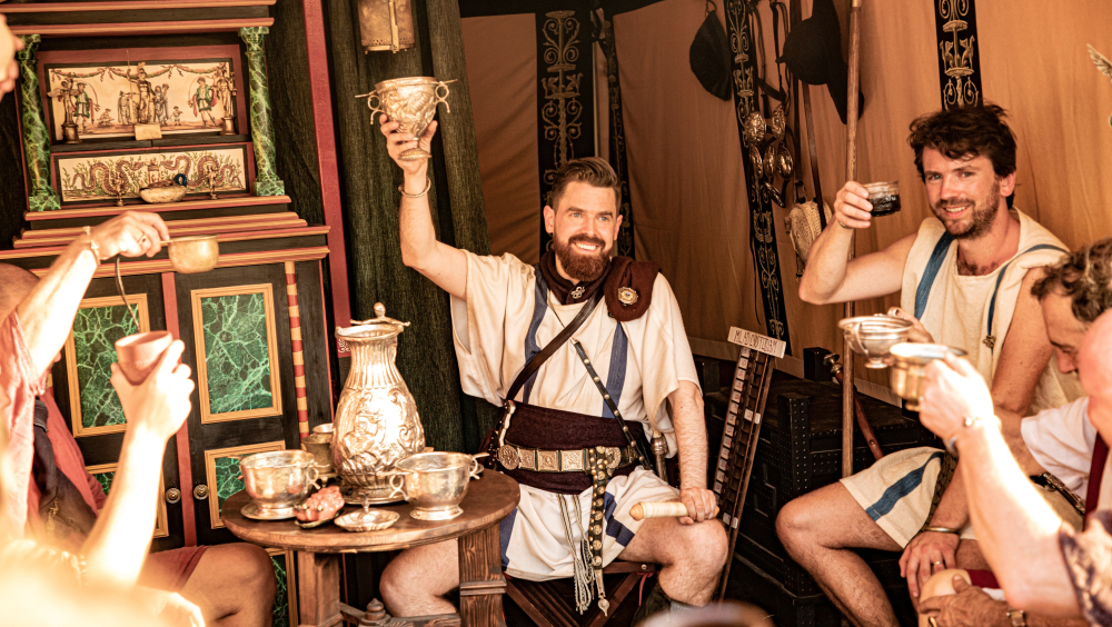 Vivat Bacchus! Eten en drinken bij de Romeinen