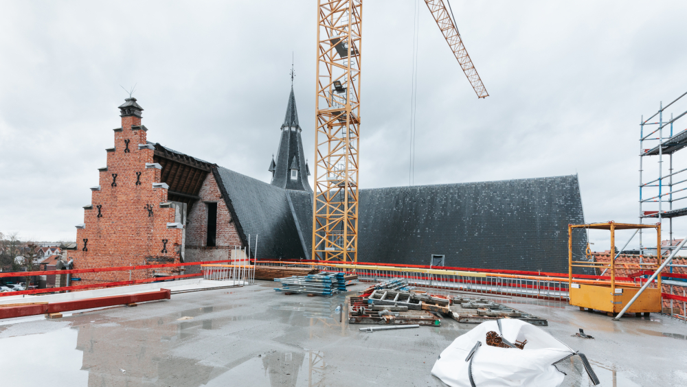 Oude Postgebouw - Werfbezoek