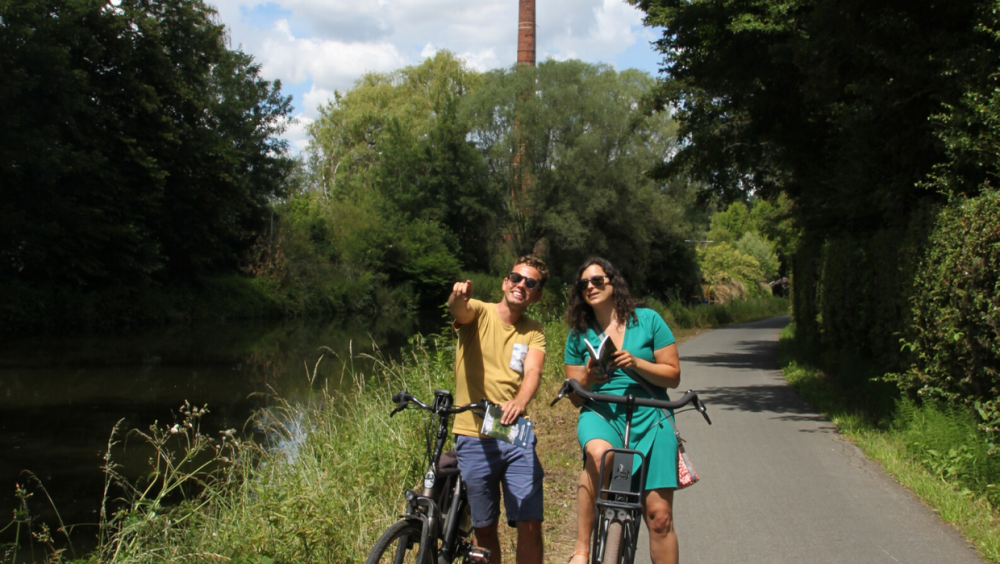 #STROOM in Ninove. Fiets en wandel langs het erfgoed van spoor en Dender.