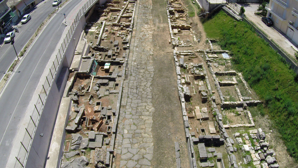 The southwest cemetery of Ambracia