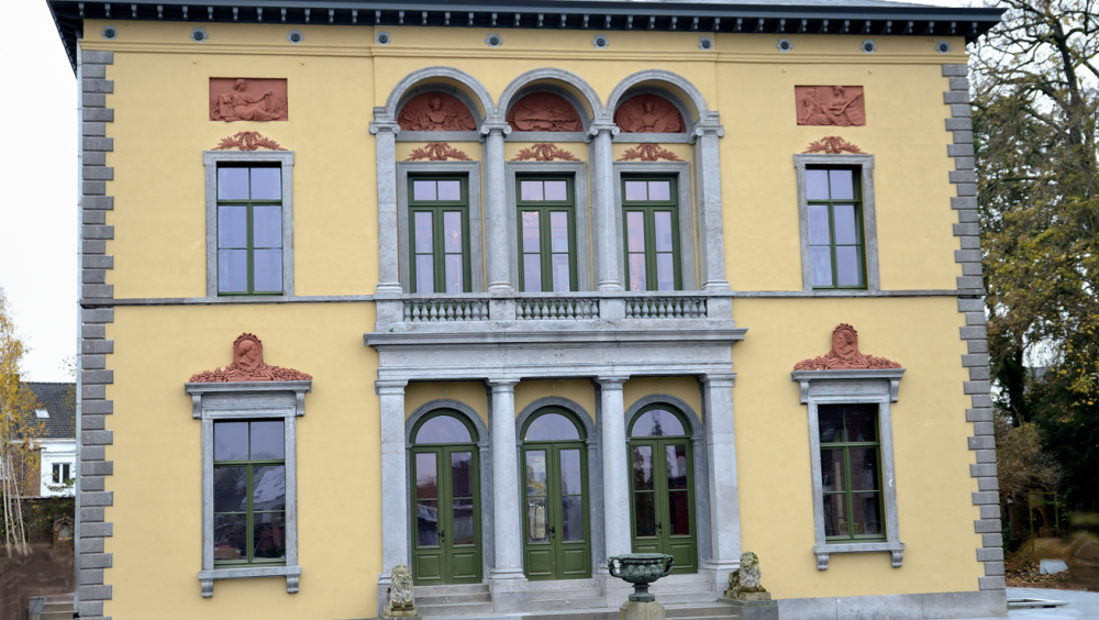 Villa Servais: François Servais en Louis Thevenet - gegidst bezoek